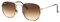 Pro Acme Polygon Sonnenbrille für Herren und Damen 100% Echte Glaslinse Sechskant Rahmen (Leopard Rahmen | Gradient Braun Linse)