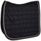 IW Isabell Werth Dressurschabracke 24/7 in schwarz mit Kupfer und Grauer Kordel