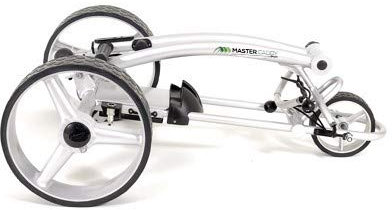 Master Caddy - Basic Lithium Chariot électrique Golf en alliage d'aluminium Couleur Silver, avec batterie au lithium