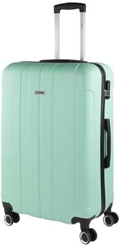 ITACA - Valise Grande Taille 23Kg Rigide Spacieuse XL pour Soute Avion Ultra Résistante avec Cadenas À Combinaison Idéale pour Voyages Longs Et Moyens Séjours, Menthe