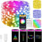 ViCUULY LED String Lights 32ft, Smart WiFi APP Controlled Works with Alexa, Google Assistant, RGB USB Operated Alexa LED Lights, Music Sync String Lights for Bedroom Birthday Halloween Christmas