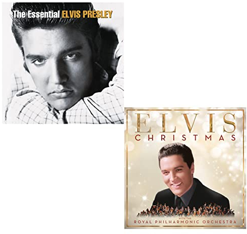 The Essential Elvis Presley - Christmas with Elvis and The Royal Philharmonic Orchestra - Two LP Vinyl Album Bundling