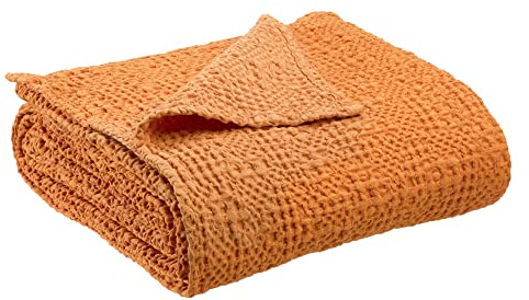 Vivaraise Tana Plaid senffarben 240 x 260 cm