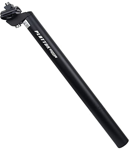 PLATTBK Fahrrad Sattelstütze 31.6mm MTB Sattelstuetzen Aluminiumlegierung BMX Sattelstange Rennrad Sattelstift 350MM