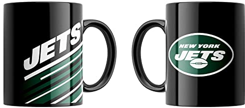 Great Branding New York Jets NFL Classic Mug (330 ml) Stripes Tasse - STK