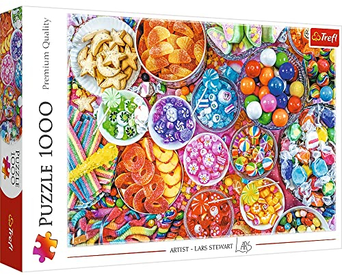 Puzzle 1000 Köstliche Süßigkeiten