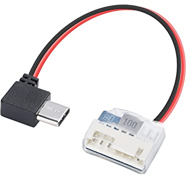 VOANZO 2 Stück 90 ° Typ C auf 5 V Balance-Stecker Ladekabel für GoPro Hero 6/7/8/9/10 für 7,6–12,7 cm FPV-Drohne