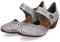 Rieker Pia Womens Open Court Shoes 41 EU Silber