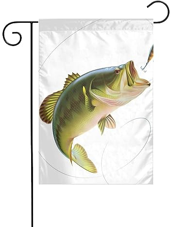 LAMAME Niedliches Schwein gedruckt doppelseitige Gartenflagge Garten Dekoration Flagge Vertikale Gartenflagge