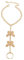 BSLVWG Schmetterling Finger Ring Armband Slave Chain Vintage Layered Quaste Personalisieren Hand Chain Schmuck für Frauen und Mädchen (03)