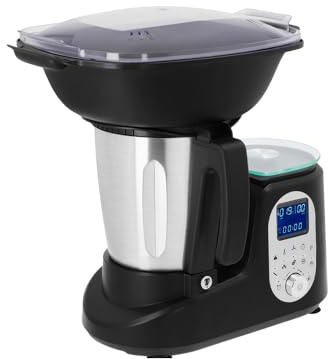 Robot da Cucina per Cuocere e Sminuzzare gli Alimenti - con 5 Programmi Preimpostati, Multifunzione, Ciotola da 3.5L, 32x37.8x25cm, 550W