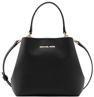 Michael Kors Pratt Medium Umhängetasche schwarz, Schwarz, Medium