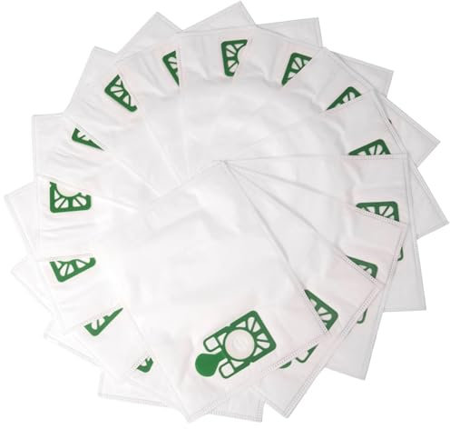 XLZACDMB 16 Pack Vacuum Cleaner Dust Bags, Compatible For Henry Numatic, Htty Basil James Vacuum Cleaners Henry Hoover Bags