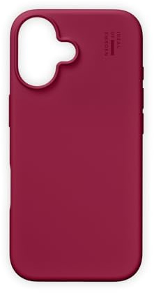 IDEAL OF SWEDEN Silikon Hülle mit MagSafe – Premium Handyhülle für iPhone, Kratzfest & Stoßfest, Fallschutz (Rot, iPhone_16)