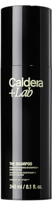 Caldera + Lab The Shampoo | Herrenshampoo für gesundes Haar, sulfatfreie tägliche Reinigung, dermatologisch getestet – alle Haartypen