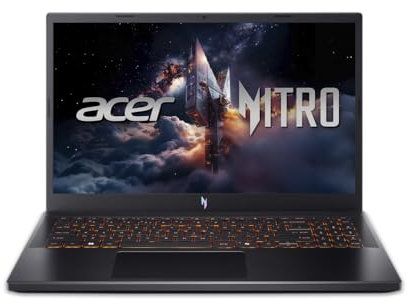 Acer Nitro V 15 15,6 (Intel Core i7 13620H, 16 GB RAM DDR4, 512 GB SSD, NO OS, nVidia GeForce RTX 5050) Color Negro, Teclado QWERTY Español