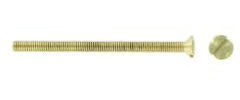 M3.5 (3.5mm x 50mm) Brass Electrical Socket Screws (Pack of 10)