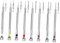 POPETPOP 8 Set Cacciaviti per Riparazione Strumenti Precisione con Impugnatura Antiscivolo e Punte Intercambiabili per Manutenzione e Dispositivi