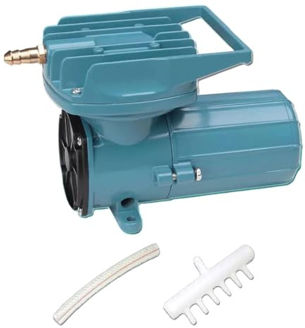 INACMWIH Aquarium Air Pump DC 12V Metal for Outdoor Pond Commercial Use Fountain 185x95x118 mm 12V 35W