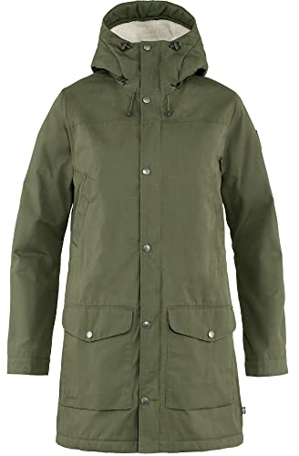 Fjällräven Damen Winterparka Greenland, Laurel Green, S, 89738-625