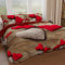 PETTI Artigiani Italiani - Set Copripiumino Matrimoniale 250x200 cm (2 Federe 50x80 cm Incluse), Parure Copripiumino Morbida Microfibra con Stampa Digitale - Made in Italy - Cuore