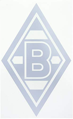 Borussia Mönchengladbach Edelaufkleber Raute Silber 22x35 cm VFL