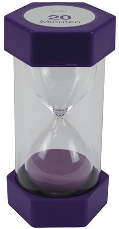 TimeTEX Mega-Sanduhr 16cm hoch, 7 cm ø