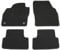 AD Tuning HG16514V Fußmatten Set (4-teilig) Autoteppiche mit 100% Passform