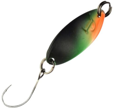 Trout Master Blinker zum Forellenangeln Incy Spin Spoon 1,8g, Farbe:Zimba