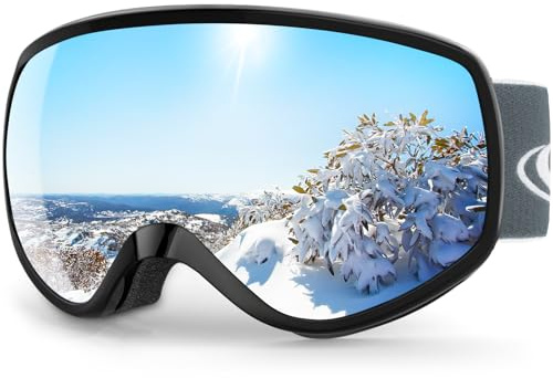 findway Kids Ski Goggles, Kids Snowboard Goggles for Boys Girls Toddler Age 3-14