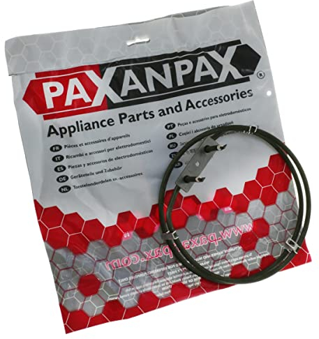 Paxanpax Compatible Fan Oven Element (2000W) for Belling BI17OFP, 444449619 Series