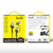 Budi - 2 in 1 Charge/Sync Cable USB-A to USB-C/Lightning - DC231TL10B