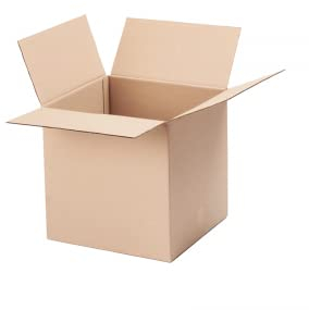 10 St Kartons 400x400x400 mm 40x40x40 cm Versandkartons Verpackung Paket Verlegung auf EURO Palette 3x2