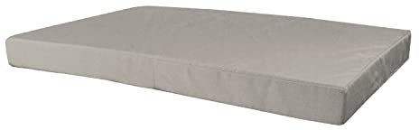 MyVorrei Sitz- oder Rückenkissen für Sessel für den Außenbereich und Garten, 80 x 120 cm, Dicke 10 cm, abnehmbarer Bezug mit Reißverschluss, Bezug 100 % Polyester