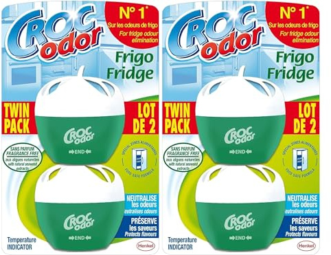 Fridge Deodoriser Odor Remover 33g Twin Pack (Pack of 2)