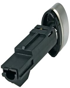 LUTH Premium Profi Parts Knebel für Backofenschalter kompatibel mit Neff 00188840 Ovalform Versenkbar für Backofen