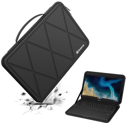 Smatree Hard Eva Schutzhülle Tasche kompatibel für 15,6 Zoll ASUS Chromebook Flip CM5 (CM5500) Laptop Slim und Anti-Shock Notebook Tasche (X8278)