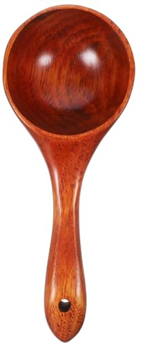 Ciieeo Wooden Scoops Sauna Scoop Bathroom Water Scoop Kitchen Gadget Wood Water Scoop Ladle Japanese Accessories Water Scoop for Restaurant Water Dippers Spa Spoon Shampoo Wooden Porridge Spoon Child