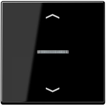 Jung BTA17101PSW JUNG HOME Taster 1-fach mit Pfeilsymbolen Schwarz
