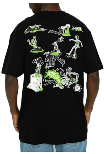 SANTA CRUZ T-Shirt Skateboard Scene Report Herren Original Schwarz 2024 Original, Schwarz , Small
