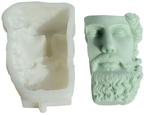 Stampo per candele a forma di statua per realizzare candele, sapone, gesso, ornamento, decorazione domestica, statua candela, stampo