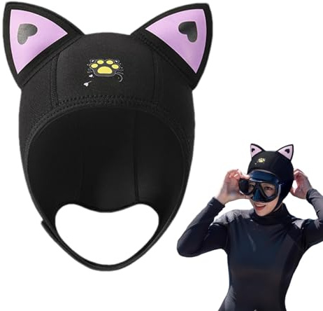 Passamontagna subacquea, Cappello da Nuoto, Passamontagna con Orecchie di