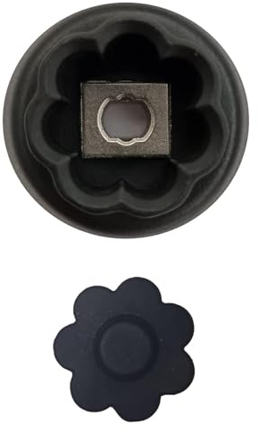 MIRTUX Kit de 2 Ejes de Guía - Embrague para Monsieur Cuisine Plus - Recambio Compatible con Monsieur Cuisine Connect Robot de Cocina - Accesorio