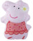 United Labels Peppa Wutz Kissen, Peppa Pig Kopfkissen, 37x26 cm, Rosa, Sofakissen, Plüsch Dekokissen, Zierkissen