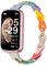 Blueshaweu 16mm Damen Armband Kompatibel Für Sanorum Smartwatch 1.47 CS5, Schlank Einkettiges Elegant Silikon Ersatz Uhrenarmband Für Sanorum CS5/SHANG WING L2/ Amzhero D26 (farbenfroh)