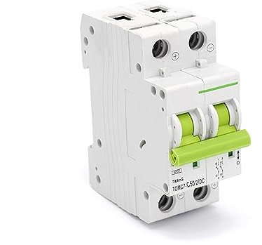Interruttore automatico 2P DC 50A 6KA MCB 2 poli for energia solare fotovoltaica fotovoltaica - Electric Meter