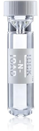 Lock-N-Load AirWalker XL cono di vetro pre-arrotolato | Chillum in vetro riutilizzabile | lunghezza 87 mm, diametro 20 mm | 1 confezione