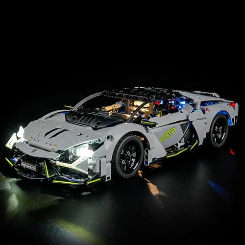 LIGHTAILING Licht-Set Für Lego-42214 Lamborghini Revuelto Supersportwagenus - Led-Beleuchtungsset Kompatibel Mit Lego Bausteinen Modell - Modell Set Nicht Enthalten