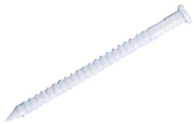 Colorpins | Farbstahlnägel | Paneelstifte | Stahl | gefärbt | 500 Stück pro Schachtel (Weiss, 1,75 x 32 mm)