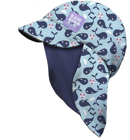 Bambino Mio, Sonnenhut | Wende, Mütze mit Nackenschutz, LSF40+, für Babys und Kleinkinder